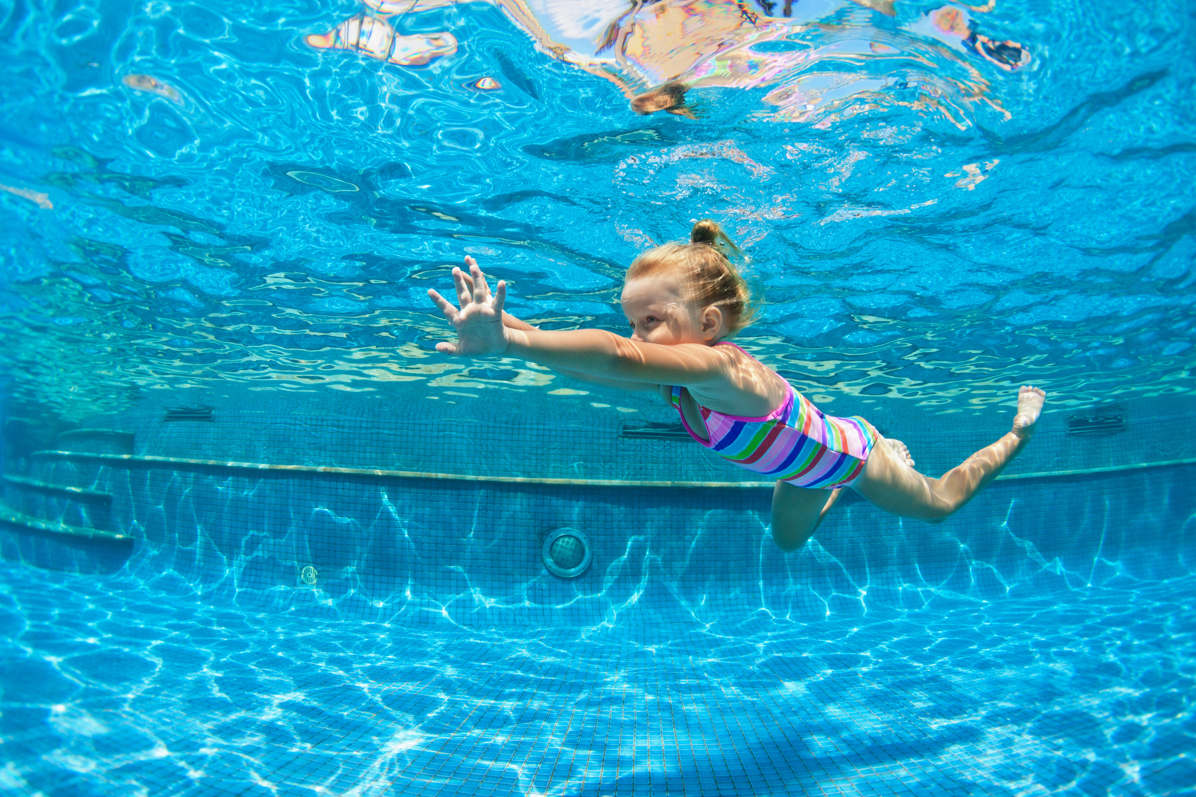 Tasker performing a Swimming Lessons job.