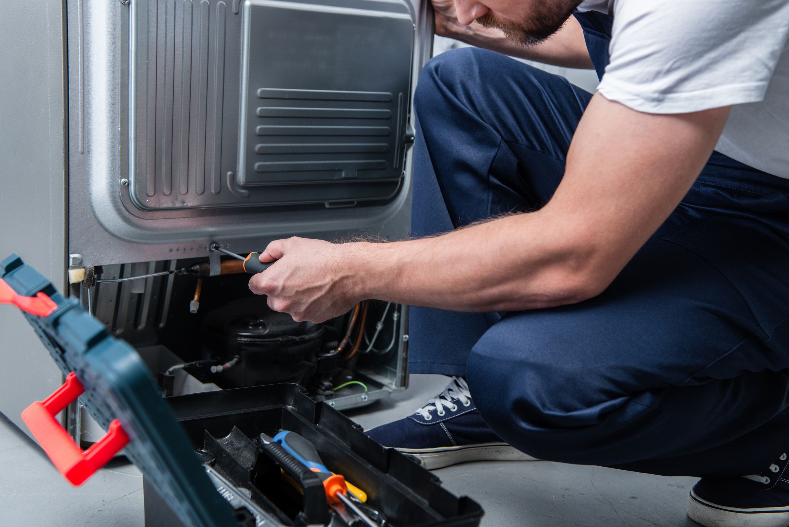 Tasker performing a Frigidaire Repair job.