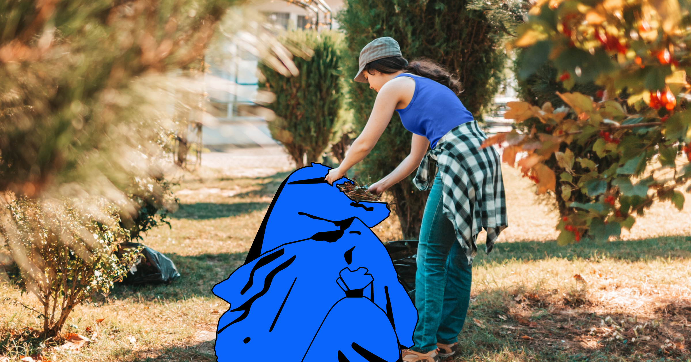 Tasker performing a Junk Removal job.